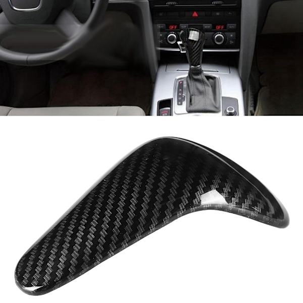 Växelspaksknopp i kolfiberlook för Audi A6 A7 15-18