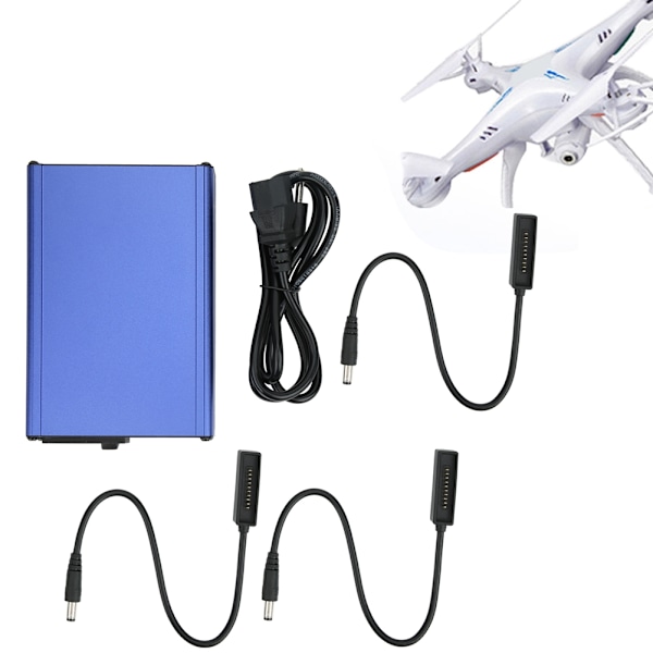 Batterioplader Hurtigopladning Drone Batterioplader Passer til Hubsan Zino2 100‑240VAU Stik