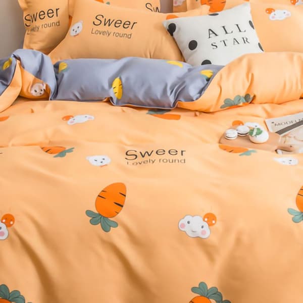 Blødt og tykt polyester dynebetræk, ideelt til sovesale og soveværelser, mål 180x220cm