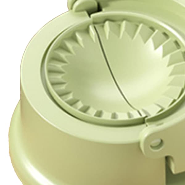 Dumpling Maker PP Manuell Dumpling Skin Maker Formpressmaskin DIY-verktyg för hemköket Grön