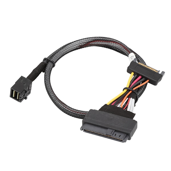 Mini SAS SFF-8643 till SFF-8639 U.2 4CH-anslutningskabel för intel 750 P3700 / PM963 SSD