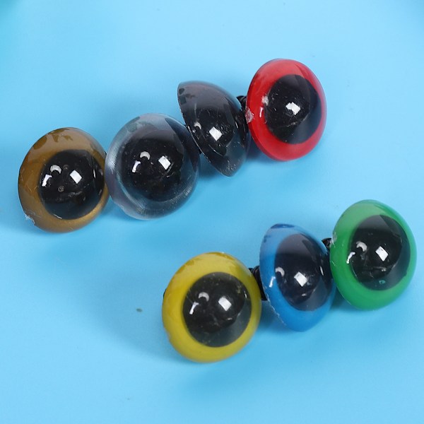 Muoviset turvasilmät aluslevytarvikkeilla nukkepehmoleluille Teddy Puppet18MM
