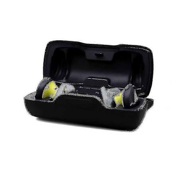 Sort Silikoneetui Passer til Bose Soundsport Free True Wireless Tand Headset Boks