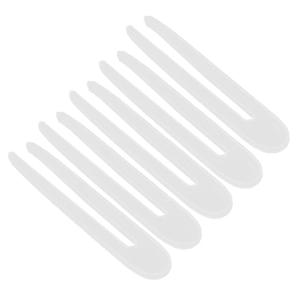 5 stk. hårnål silikoneform nem afstøbning elastisk DIY retro klassisk hårnål lim silikoneform