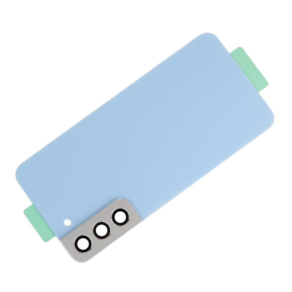 Bakre glassdekselpanel erstatning mobiltelefondeler for Samsung Galaxy S22 Plus S906U S906F blå