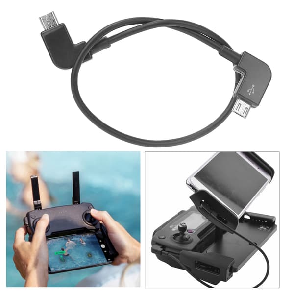 Micro USB -kaapeli RC-varaosien vaihtotarvike MAVIC MINI -dronelle (Micro USB - Micro USB)