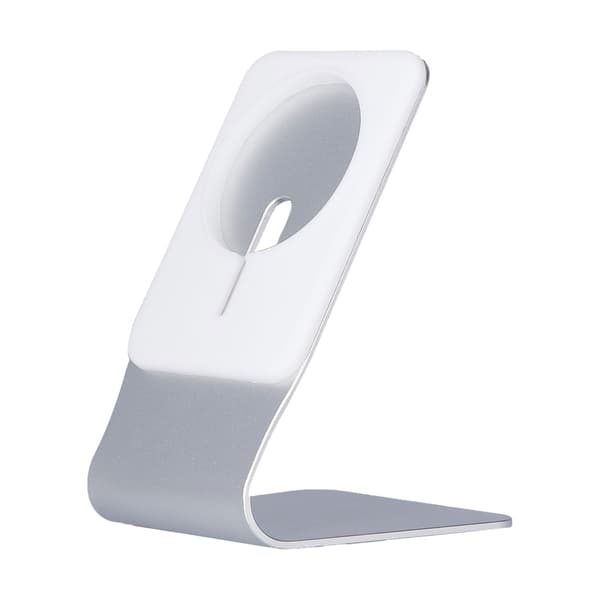 Trådløs magnetisk telefonladerholder for iPhone 12 for MagSafe skrivebordsstrømbasebrakett