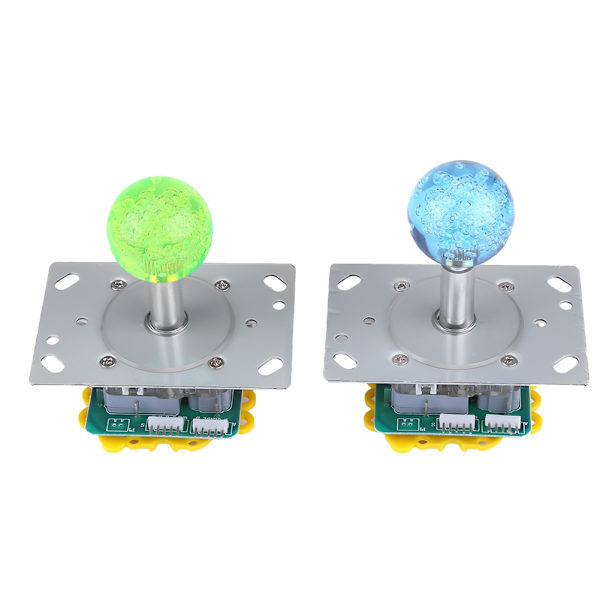 20 DIY LED upplysta arkadspelsknappar 2 joysticks 2 USB Encoder Kit Game Parts Set
