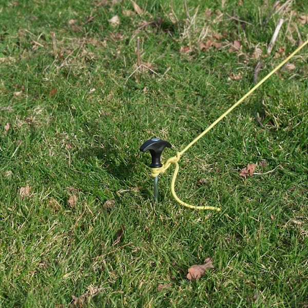 Rustfrie teltplugger, skruplugger for camping, teltplugger for hardt underlag og markiseplugger, for Bivvy-telt, for hage, camping, reise, utendørs