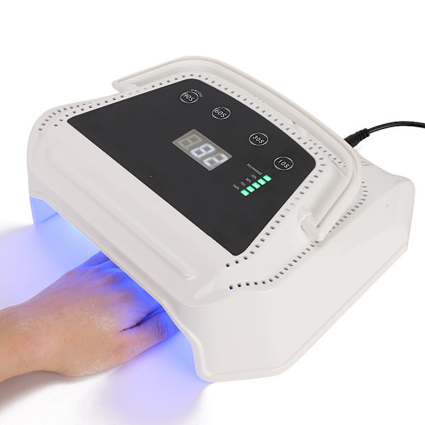 72W neglelakk herdelampe, oppladbar LED digital display neglelakk neglelakk tørkelampe US-plugg 110~240V