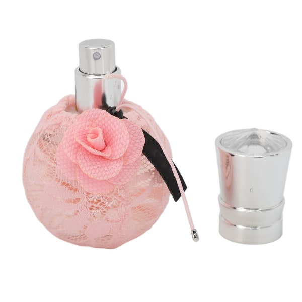 Kvinnelig parfyme Rose Duft Langvarig Rosa Lace Bottle Fin Mist Light Parfyme Spray
