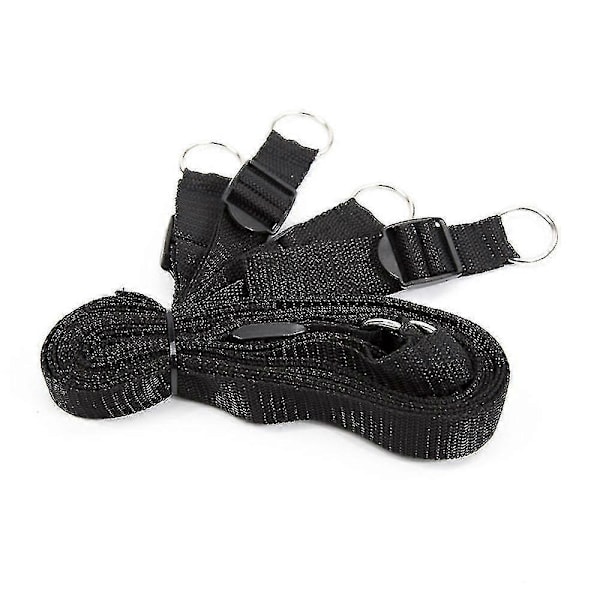 Justerbart Set med Mjuka Läderhandbojor för Hand, Handled och Ankel - Remmar Kit
