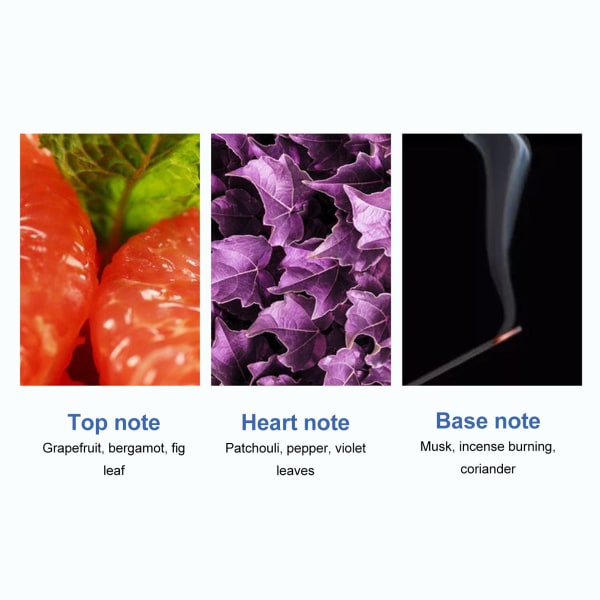 50 ml manlig parfym Spray Mild långvarig aluminiummunstycke doftparfym för herrar Blå