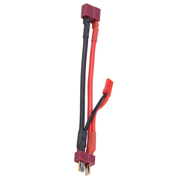 Deans T-plugg med JST-plugg strømkabel 18AWG ledning for fjernstyrt fly, bil, båt