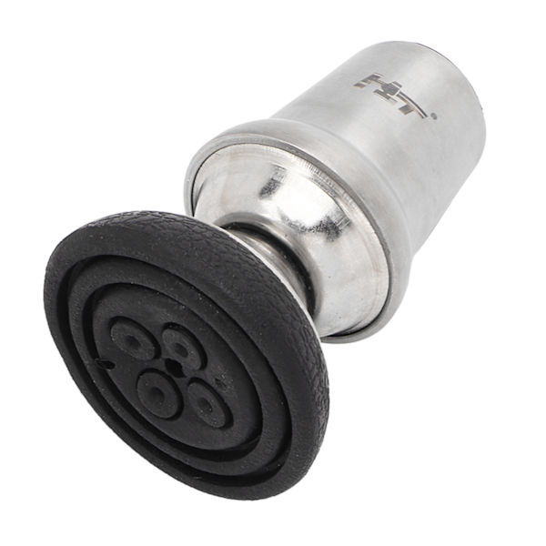 Spadserstokkespidser Universal drejelig gummi rustfrit stål 19 mm indvendig diameter Heavy Duty erstatnings krykkespids
