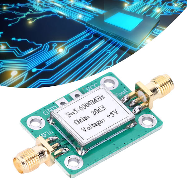RF-signaalimoduuli power vahvistin ultralaajakaistainen 5M-6GHz 20dB vahvistus elektroniset komponentit