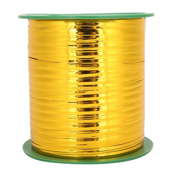 400 Yards Twist Slipsar Godispåse Bakning Förpackning Presentkartong Blomma Twist SlipsarGuld