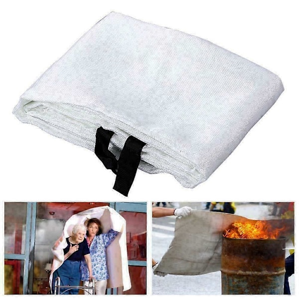 Brandfilt för nödsituationer med snabbkoppling i fodral 1mx1m -GSL