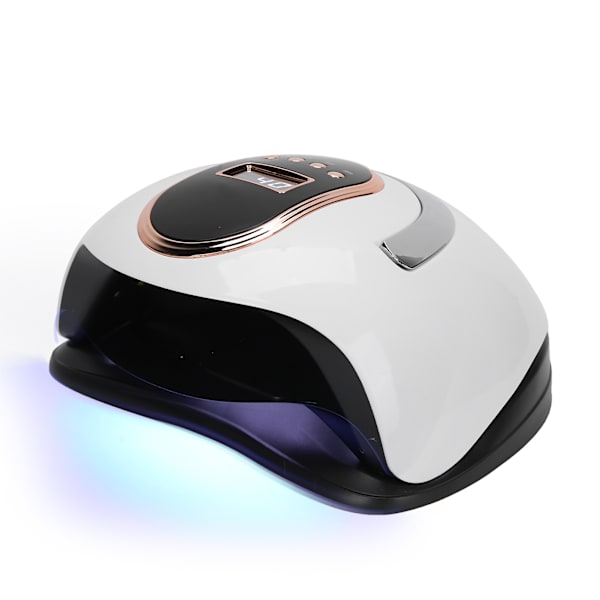 168W LED UV Nail Tørker Lampe Bærbar Timing Gel Polish Nail Curing Machine 100-240VEU Plugg