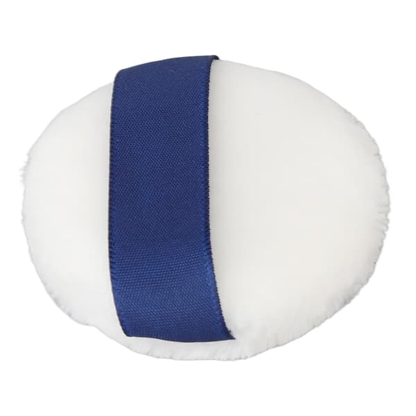 Cirkulær Makeup Puff Dobbeltsidet Plys Ansigts Makeup Puff Stor Makeup Blender Puff til Festrejser