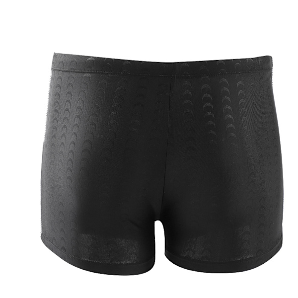 Mænd Sport Badetøj Racing Svømning Trunks Hurtigtørrende Briefs Svømmedragt (Silver Line 3XL)