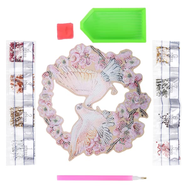 Rhinstenmalingssett DIY Solid Originalitet 5D Diamantmaleri Ornamenter for Avslapning Hjemmeveggdekor DZ632