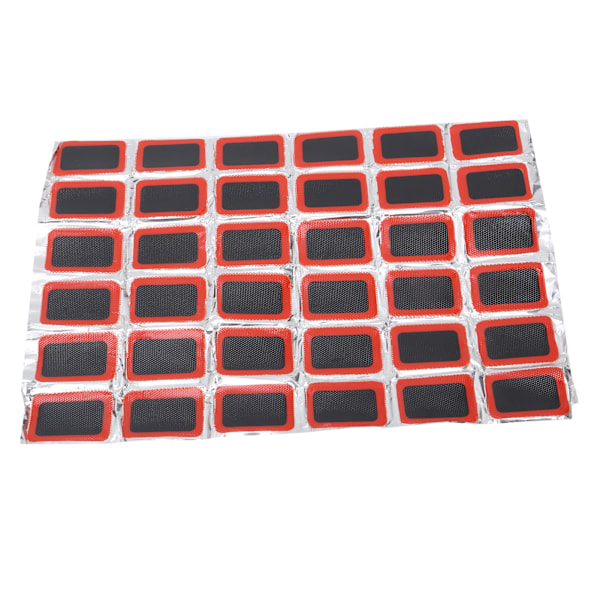 48 st Cykel Däck Gummi Patch Kit med Lim Cykel Däck Inner Tube Punktering Reparation Patch