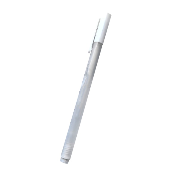 Kulepenn 1 mm spiss Hurtigtørkende Sterk klebrighet Mye brukt selvklebende limpenn for å lage utklippskort Hvit