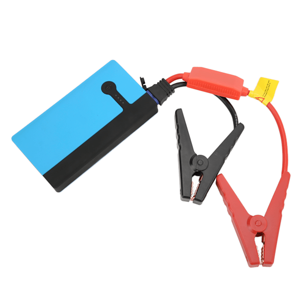 Bilbatteri Starthjelp 9000mAh 500A 12V Bil Powerbank Bilbatteri Booster Batterilader EU Plugg 100‑240VBlå Svart