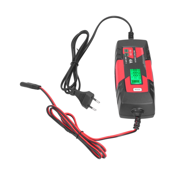 Batteriladdare Multifunktionell Intelligent Puls Reparation Strömladdning för Bil SM3‑WP‑2EU Plugg 220-240V