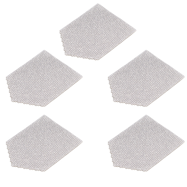 5 stk. Rhinestone-klistermærker DIY-produktion Lysreflekterende design Fint håndværk Klæbende Rhinestones