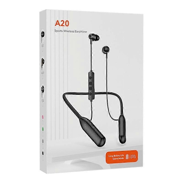 A20 Urheilu Bluetooth -kuulokkeet, kaulalle ripustettavat, langattomat, melua vaimentavat, miehille ja naisille - D ZD B2 Vihreä