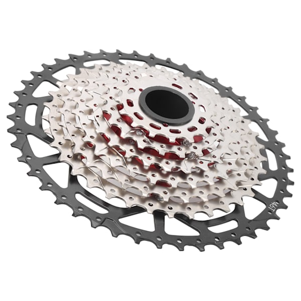 VG Sports 9-växlad 11-46T delad struktur mountainbikekassett lättmetall svänghjul
