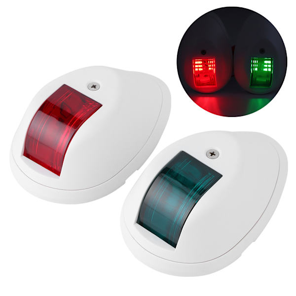 DC12V-24V 3W LED-navigointivalo, signaalilamppu, IP66, vedenpitävä, merialuksille, veneille ja jahdeille, valkoinen