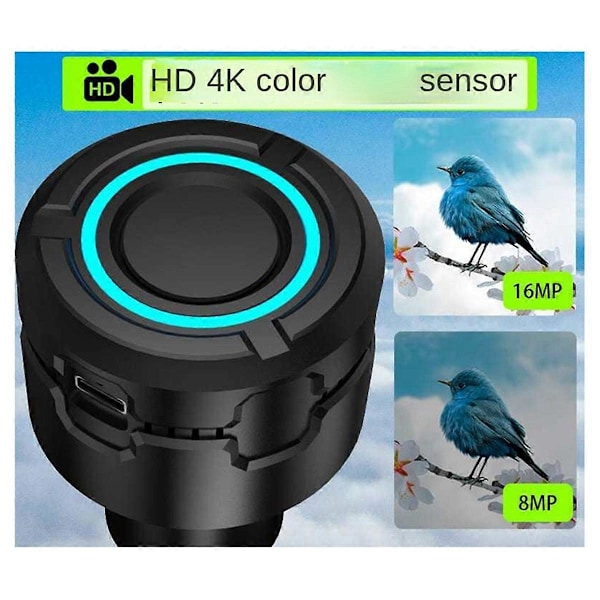 Uppgraderat 4K HD WIFI Elektronisk Okular Astronomiskt Teleskop