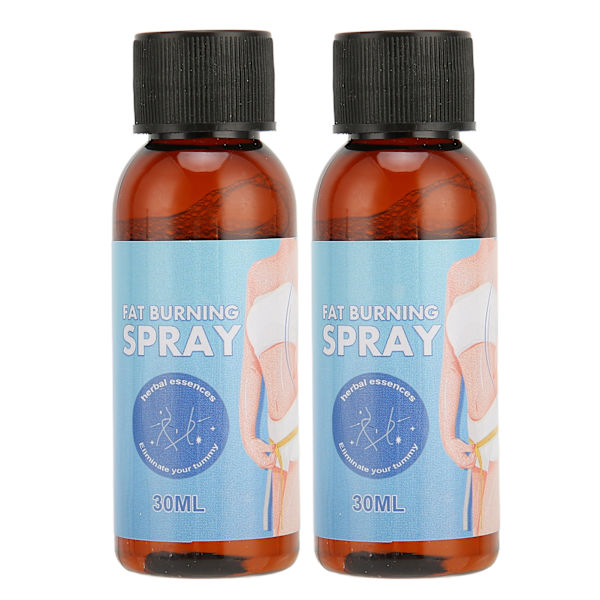 Kroppsslankespray Naturlig skånsom fettreduserende spray for tynn midje Kroppsformende tynn mage Fetttap 30ml / 1oz