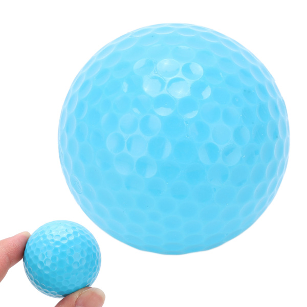 2-kerroksinen golf kelluva pallo kelluva vesirata ulkourheilu golfharjoituspallot vaaleansiniset