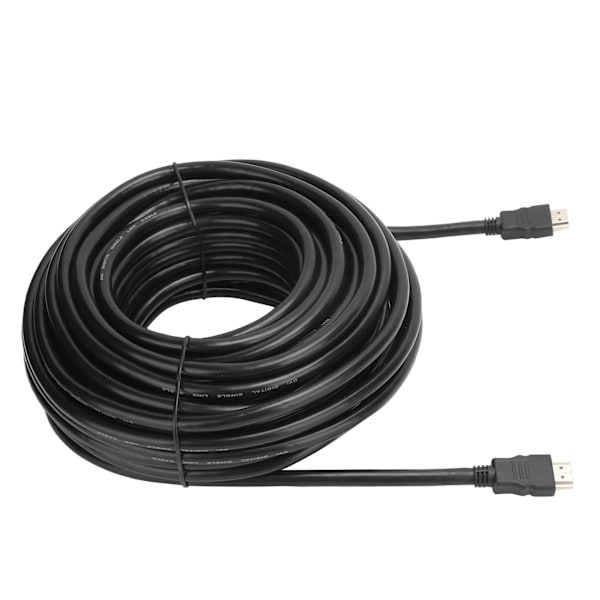 HDMI AM till AM-kabel 1.4 Enkel version Kopparledare Järnskal Svart lock 1080P20 meter