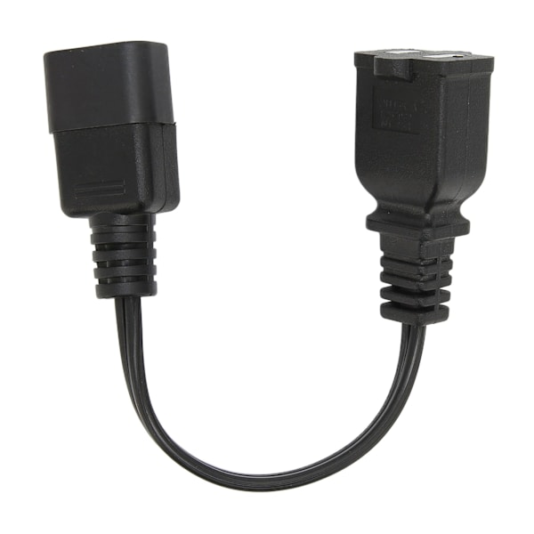 IEC320 C14 till 1 15R sladd hane till hona Vattentät power för skrivbordslampa Digitalkameraprojektor 100‑250V
