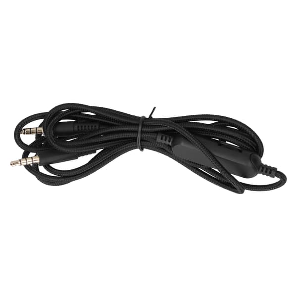 Hörlursljudkabel för Kingston HyperX Cloud MIX Gaming Headset Volymjusterad sladd