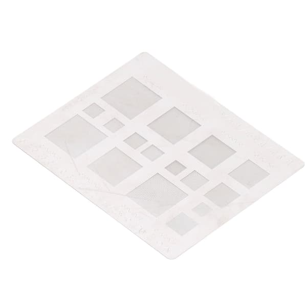 Universal BGA Reballing Stencil Multifunktionel Tin Mesh Loddeskabelon til Telefon BGA IC Chips Reparation