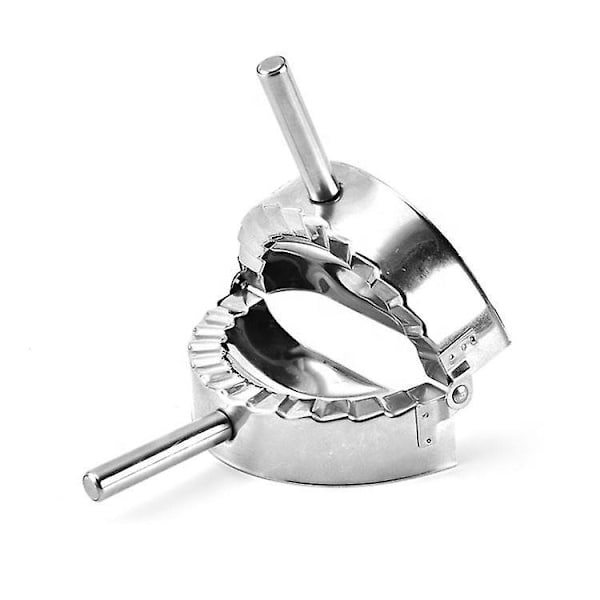 Rustfrit Stål 2-i-1 Dumpling Maker - Stor Størrelse, 9,7 tommer