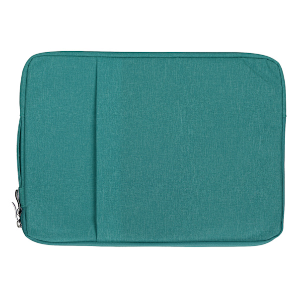 Laptopfodral 15,6 tum 39x29x2cm dubbelskiktsdesign polyester Case för bärbar dator för OS Laptop Pro för HP för DellDark Cyan
