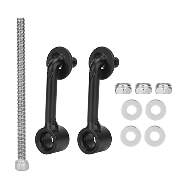 Musta billet-moottoripyörän bensatankin nostokitti sopii Sportster Nightster Iron 48 72 XL883 XL1200