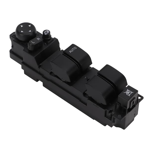 Strømvindusbryter D652-66-350A Svart ABS Robust erstatning for Mazda 2 6 2008-2012 RHD