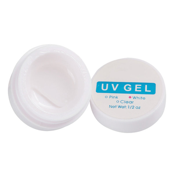 Nopeasti kuivuva Crystal Nail Extension Glue Manikyyri UV Gel Builder Kynsiliima Läpinäkyvä