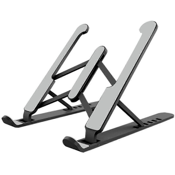 Bærbar laptop stander, justerbar laptop stander egnet til skrivebords notebook stander