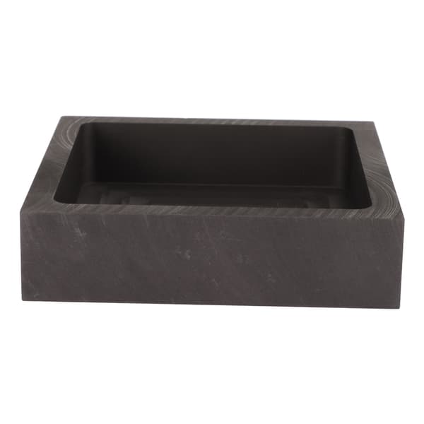 Form i rent grafitgöt, slitstark grafitdegelform för gjutning av guld, silver, koppar, mässing, aluminium