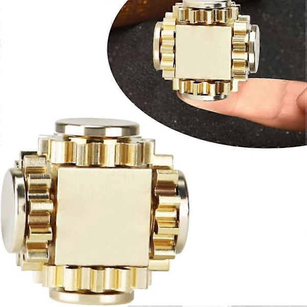 Metall Finger Snurrleksak Anti-Stress Fidget Spinner För Barn Kalas Fidget Finger Hand Snurr