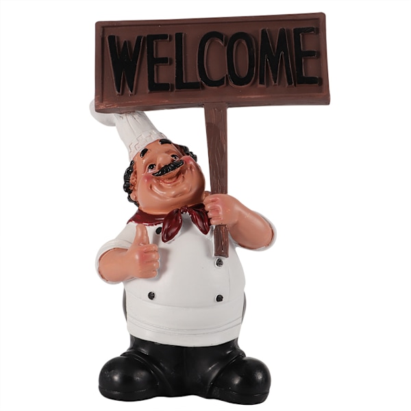 Hartsfigurer i resin, prydnad, staty, modell, hantverk, dekor, bar, kafé (#1)